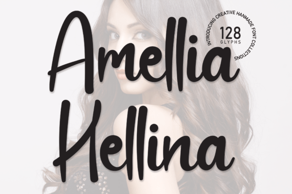 Amellia Hellina: A Friendly Script Font