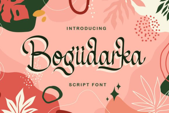 Bogiidarka: A Script Font for Creative Campaigns