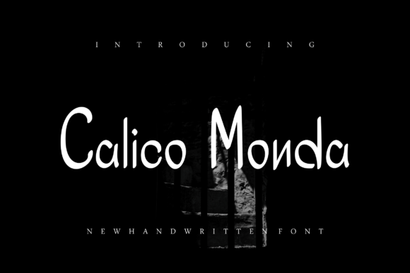 Calico Monda: A Bold Handwritten Font