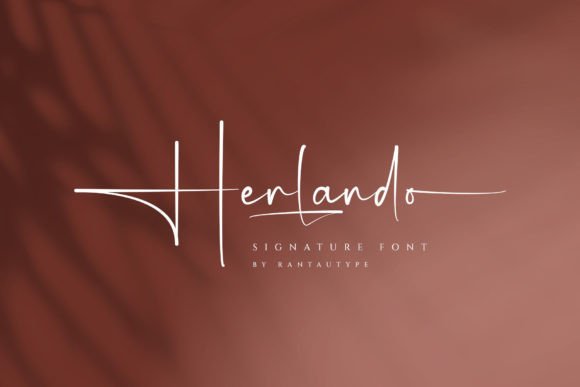 Herlando: A Script Font That Feels Like a Thoughtful Pause
