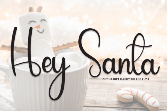 Hey Santa Font for Creative Projects