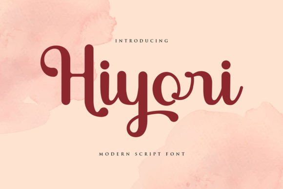 Hiyori: A Cool Handwritten Font