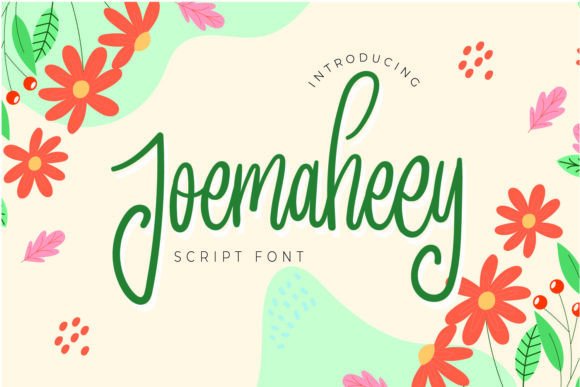 Joemaheey: A Playful Script Font