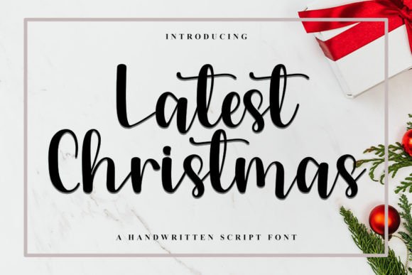 Latest Christmas Font for Creative Campaigns