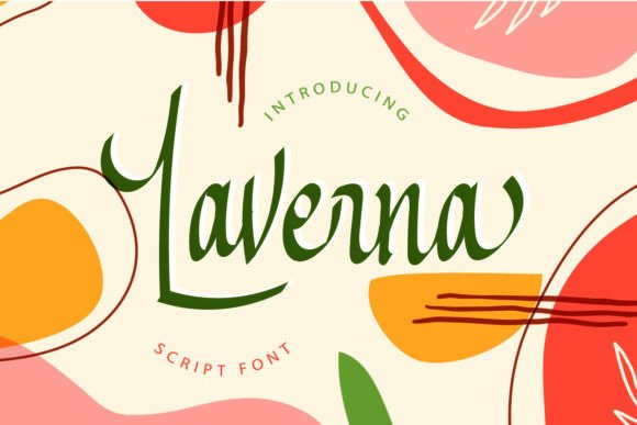Laverna: A Script Font for Creative Branding