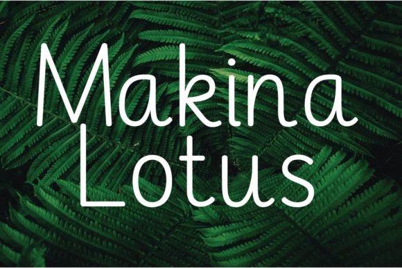 Makina Lotus: A Font for Business Brilliance