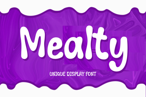 Mealty: A Unique Font for Business Branding