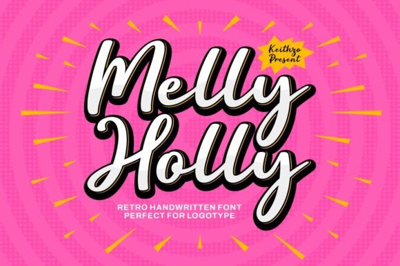 Melly Holly: A Handwritten Font for Creative Projects