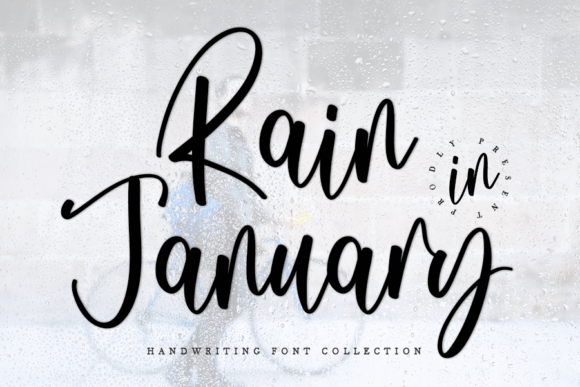 Rain in January Font for Campaigns