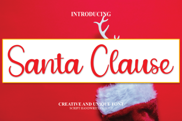 Santa Clause Font Review