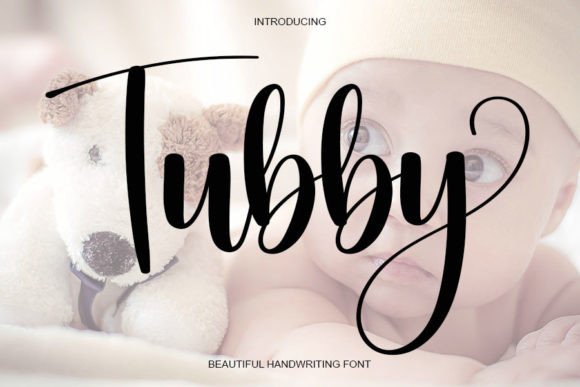 Tubby Handwritten Font for Crafters & Sellers