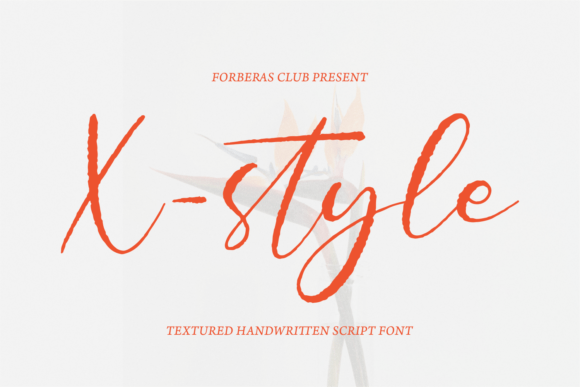 X Style: A Flowing, Elegant Script Font